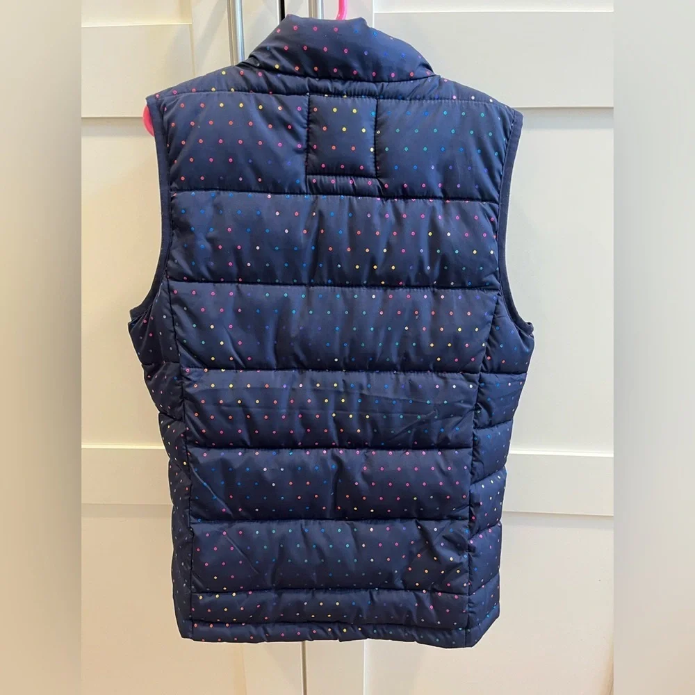 Girls navy puffer vest by Gap, Size XL
